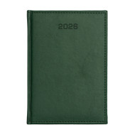 Kalendarz książkowy A5 dzienny 416 stron Nebraska Zielony