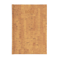 Kalendarz książkowy A5 dzienny Cork ECO Economic Jasnobrązowy