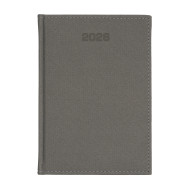 Kalendarz książkowy A5 dzienny Denim Popielaty