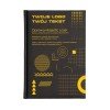 Kalendarz książkowy A5 dzienny Majestic Laser