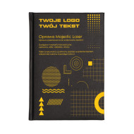 Kalendarz książkowy A5 dzienny Majestic Laser