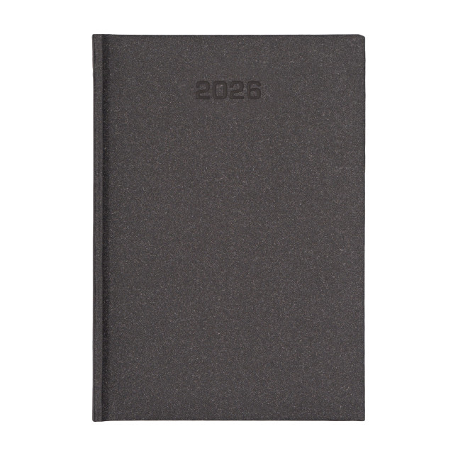 Kalendarz książkowy A5 dzienny Natura ECO Economic Czarny