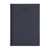 Kalendarz książkowy A5 dzienny Natura ECO Economic Granatowy