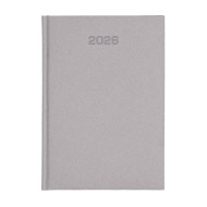 Kalendarz książkowy A5 dzienny Natura ECO Economic Szary