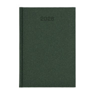 Kalendarz książkowy A5 dzienny Natura ECO Economic Zielony