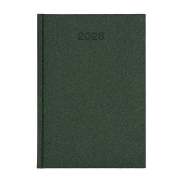 Kalendarz książkowy A5 dzienny Natura ECO Economic Zielony