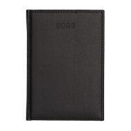 Kalendarz książkowy A5 dzienny Nebraska Czarny