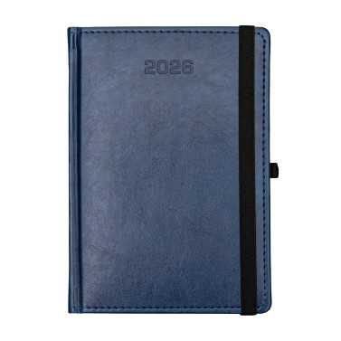 Kalendarz książkowy A5 dzienny Nebraska z gumką