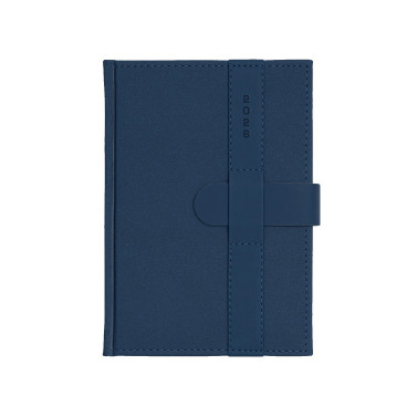 Kalendarz książkowy A5 dzienny PASEK Granat