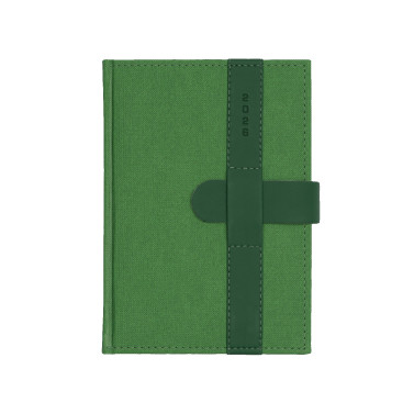 Kalendarz książkowy A5 dzienny PASEK Zielony