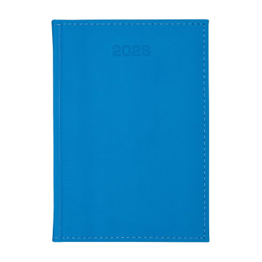 Kalendarz książkowy A5 dzienny Popeline Niebieski Kalendarz książkowy A5 dzienny Popeline Niebieski