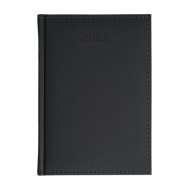 Kalendarz książkowy A5 dzienny Porcellana Grafitowy