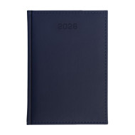 Kalendarz książkowy A5 dzienny Porcellana Granatowy