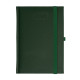Kalendarz książkowy A5 dzienny Porcellana z gumką Zielony Kalendarz książkowy A5 dzienny Porcellana z gumką Zielony