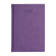 Kalendarz książkowy A5 dzienny Vivella Economic Fioletowy
