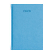 Kalendarz książkowy A5 dzienny Vivella Economic Jasnoniebieski