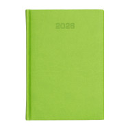 Kalendarz książkowy A5 dzienny Vivella Economic Jasnozielony