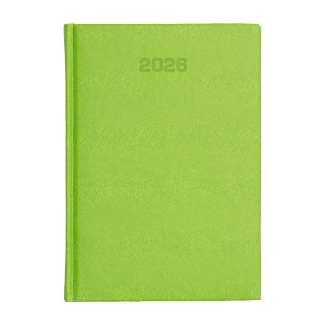 Kalendarz książkowy A5 dzienny Vivella Economic Jasna Zieleń