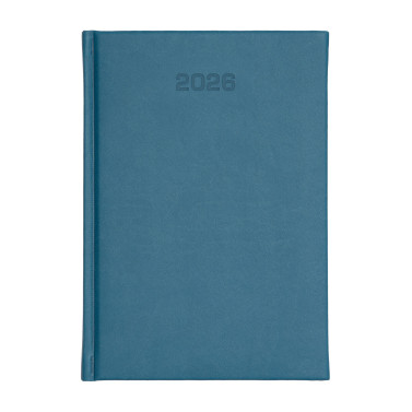 Kalendarz książkowy A5 dzienny Vivella Economic Niebieski