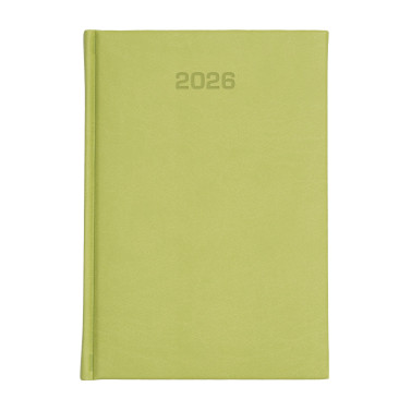 Kalendarz książkowy A5 dzienny Vivella Economic Oliwkowy