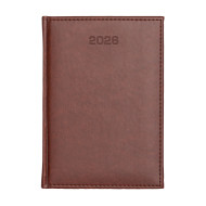Kalendarz książkowy A5 tygodniowo-notesowy Nebraska Brązowy