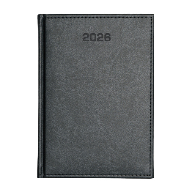 Kalendarz książkowy A5 tygodniowy Vivella Grafit