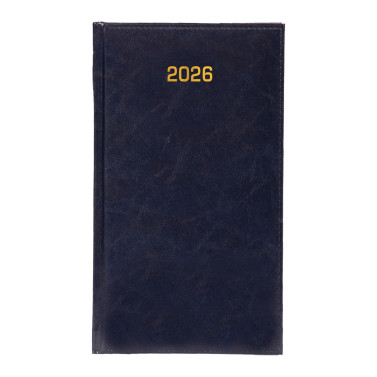 Kalendarz książkowy A6 tygodniowy Baladek Granatowy