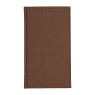 Kalendarz książkowy A6 tygodniowy Denim Ciemnobrązowy