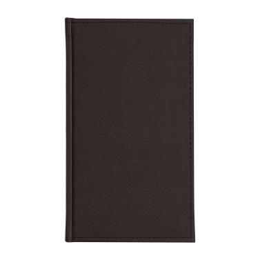 Kalendarz książkowy A6 tygodniowy Denim Czarny