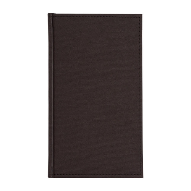 Kalendarz książkowy A6 tygodniowy Denim Czarny