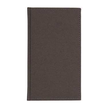 Kalendarz książkowy A6 tygodniowy Denim Grafitowy