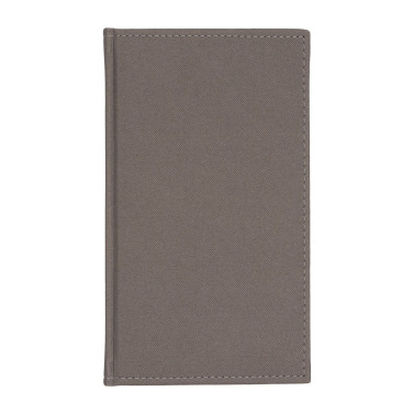 Kalendarz książkowy A6 tygodniowy Denim Popielaty