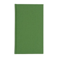 Kalendarz książkowy A6 tygodniowy Denim Zielony