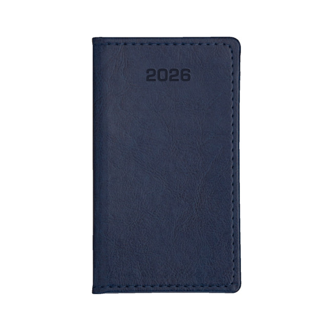 Kalendarz książkowy A6 tygodniowy Nebraska Exclusive Niebieski