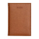 Kalendarz książkowy A6 tygodniowy Nebraska Jasny brąz