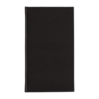 Kalendarz książkowy A6 tygodniowy Velour Czarny