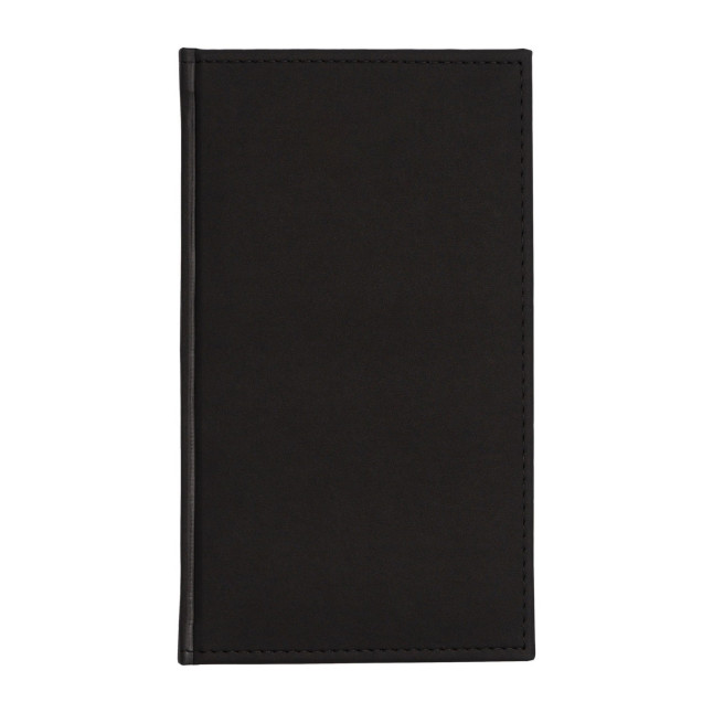 Kalendarz książkowy A6 tygodniowy Velour Czarny