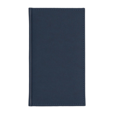Kalendarz książkowy A6 tygodniowy Velour Granatowy