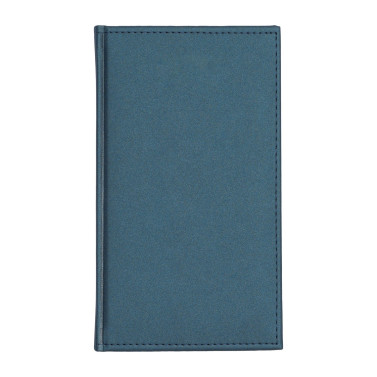 Kalendarz książkowy A6 tygodniowy Velour Niebieski