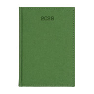 Kalendarz książkowy B5 dzienny Denim Zielony