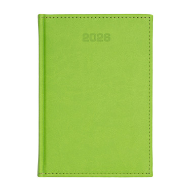 Kalendarz książkowy B5 dzienny Vivella Jasnozielony