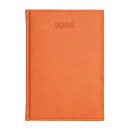 Kalendarz książkowy B5 dzienny Vivella Pomarańczowy