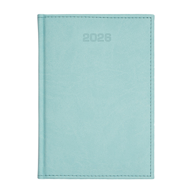 Kalendarz książkowy B5 dzienny Vivella Turkusowy