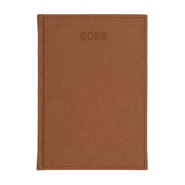 Kalendarz książkowy B5 tygodniowy Denim Jasnobrązowy