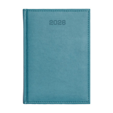 Kalendarz książkowy B5 tygodniowy Nebraska Turkusowy