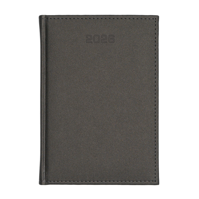 Kalendarz książkowy B5 tygodniowy Velour Grafit