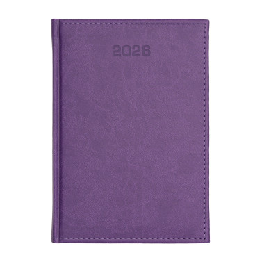 Kalendarz książkowy B5 tygodniowy Vivella Fioletowy