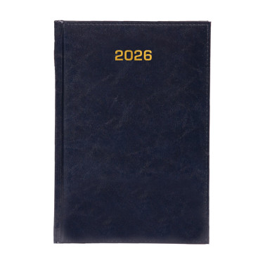 Kalendarz książkowy B6 dzienny Baladek Granatowy