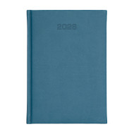 Kalendarz książkowy B6 dzienny Vivella Niebieski