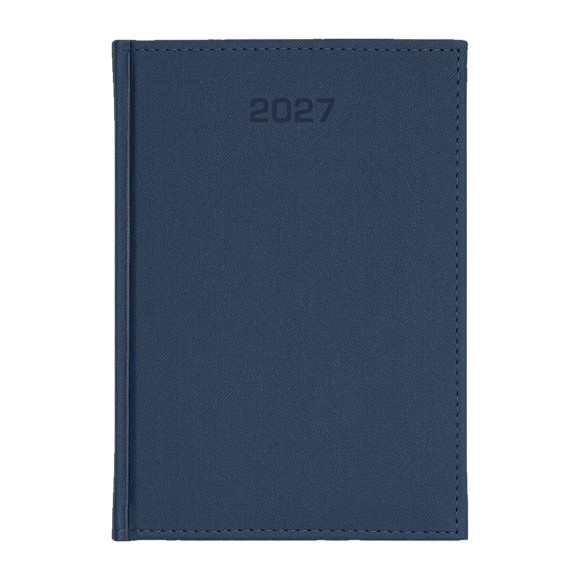 Kalendarz A5 dzienny Denim – personalizowany gadżet firmowy Kalendarz książkowy A5 dzienny Denim – elegancki gadżet z logo